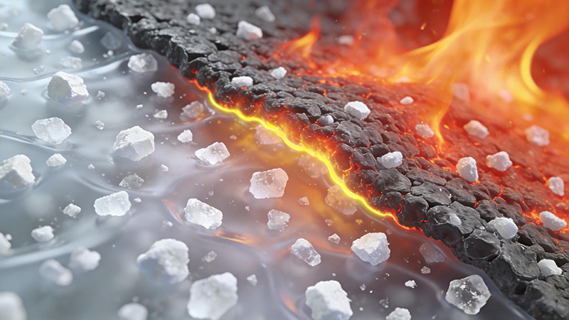 碳酸钙在阻燃材料中的真实作用：不止填充，更是高效阻燃协同核心